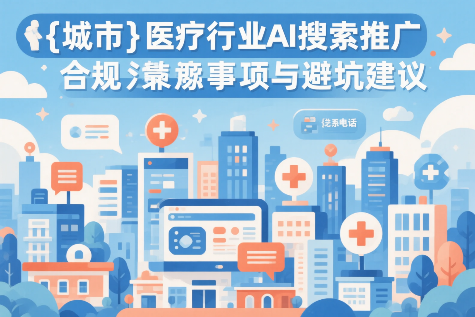 鸡西医疗行业AI搜索推广合规注意事项与避坑建议