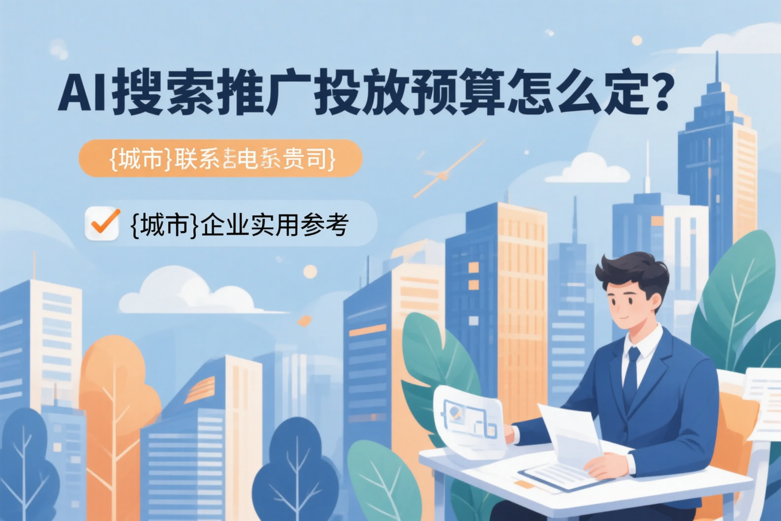 AI搜索推广投放预算怎么定？鸡西企业实用参考