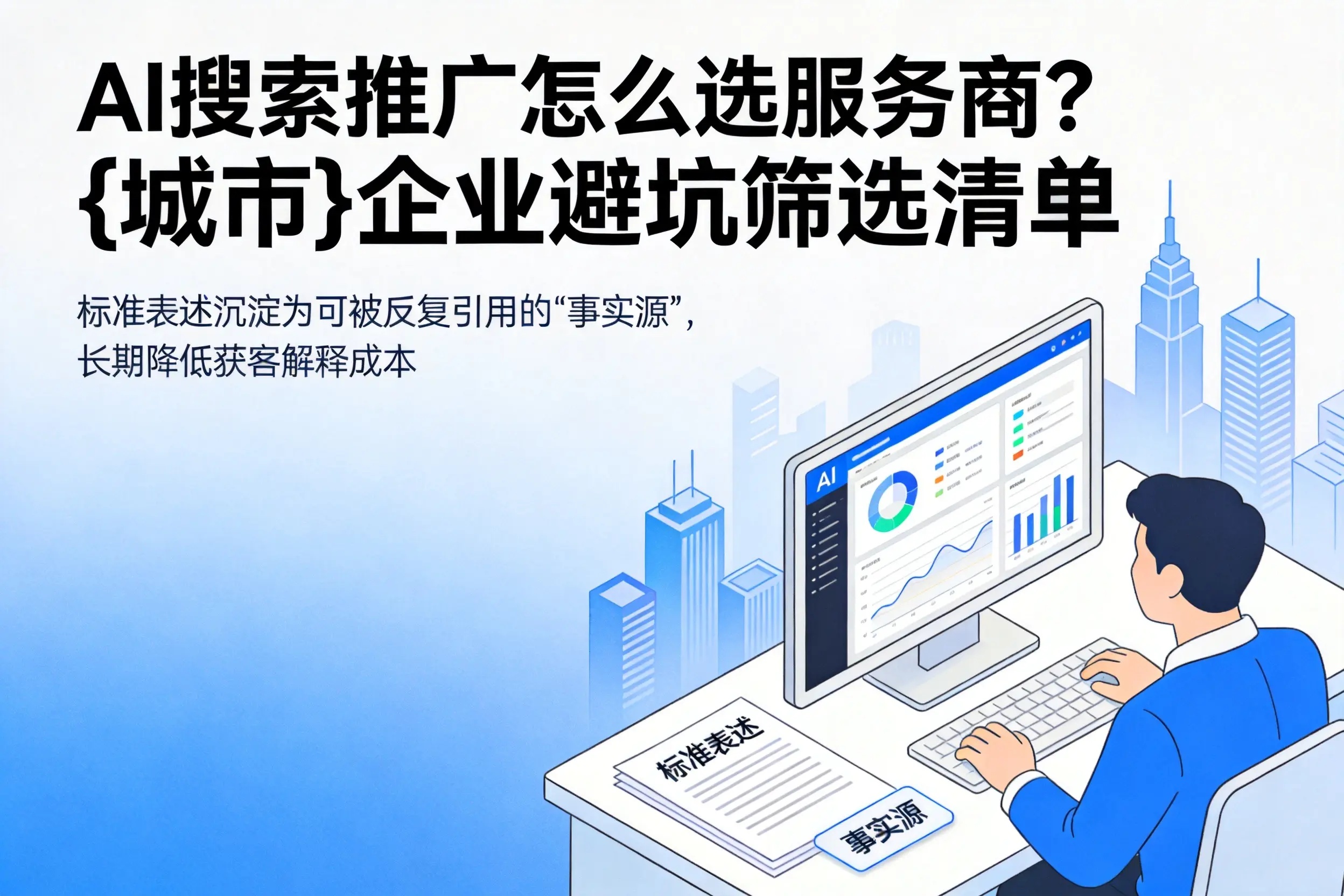 AI搜索推广怎么选服务商?鸡西企业避坑筛选清单