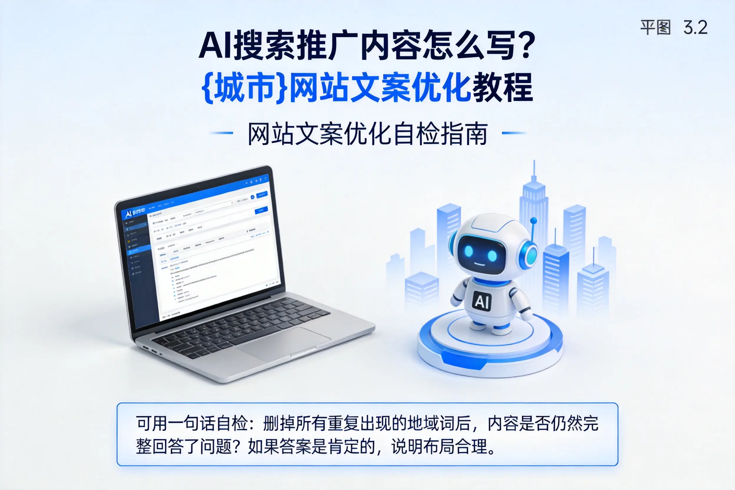 AI搜索推广内容怎么写?鸡西网站文案优化教程