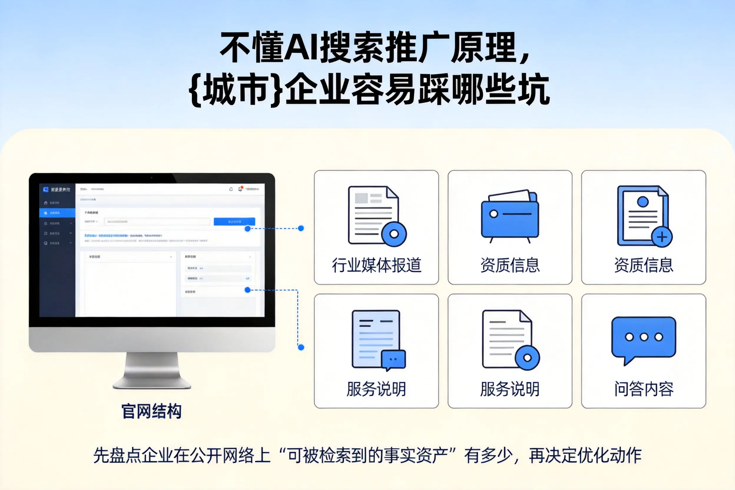 不懂AI搜索推广原理，鸡西企业容易踩哪些坑