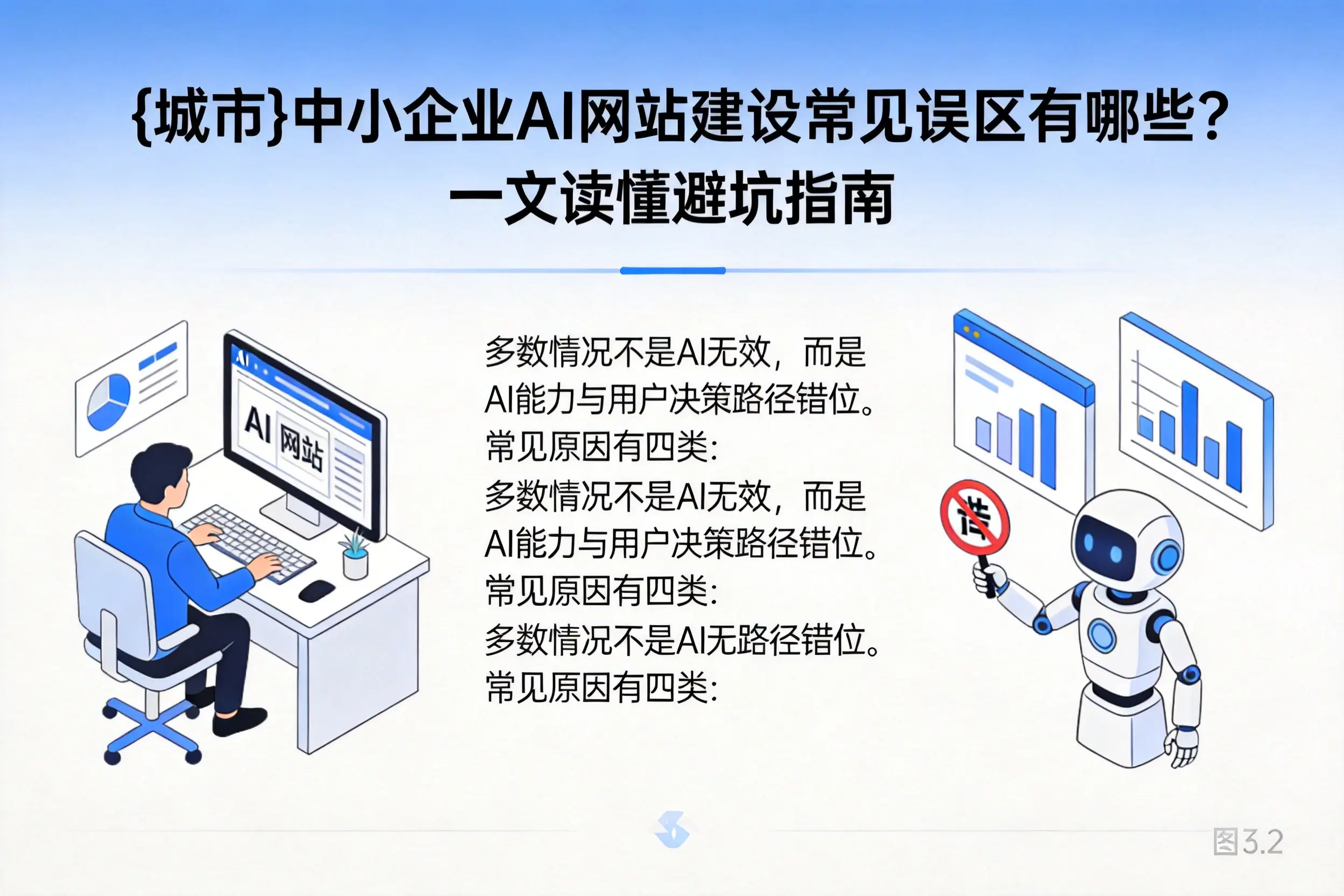 鸡西中小企业AI网站建设常见误区有哪些？一文读懂避坑指南