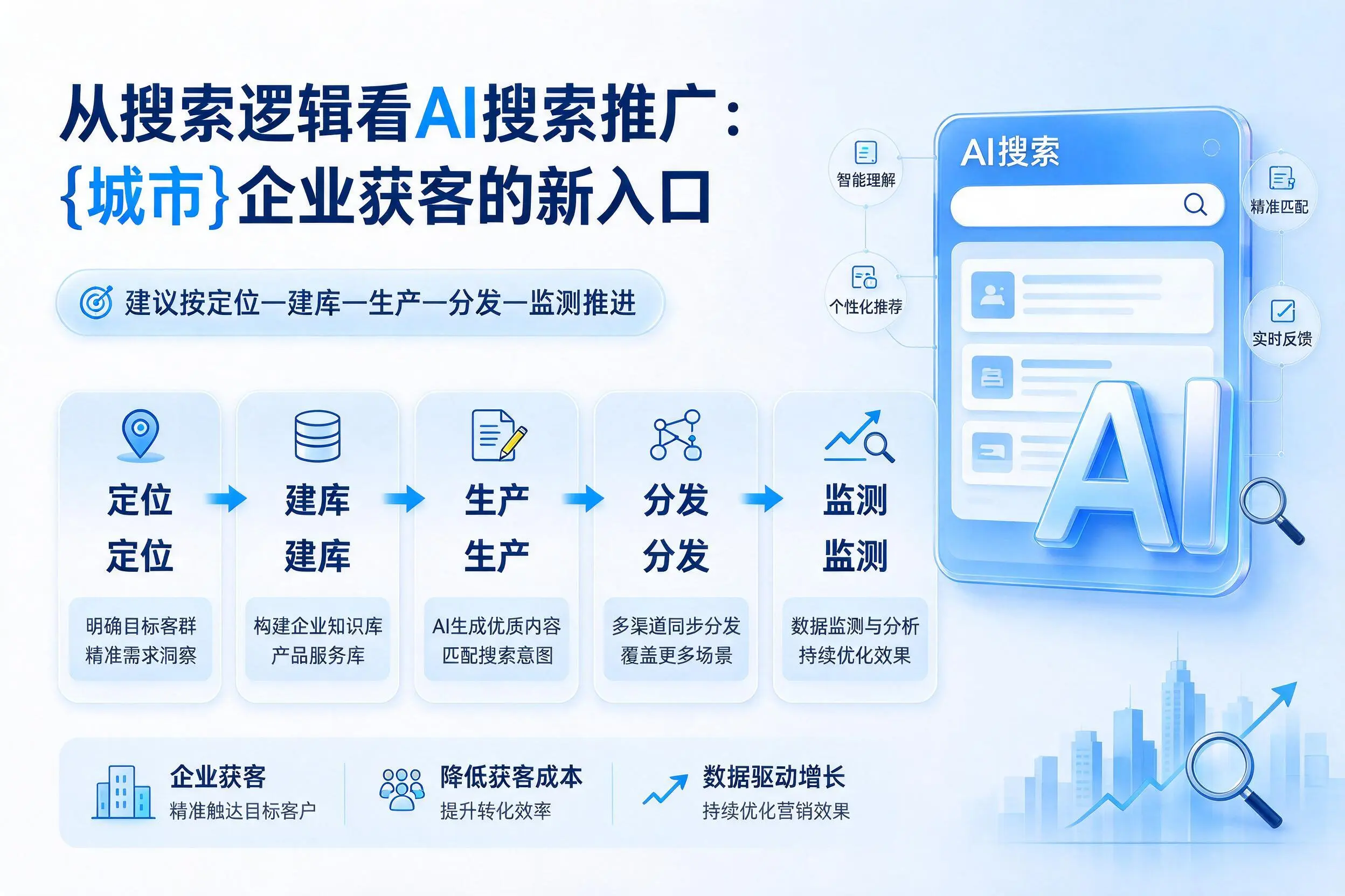 从搜索逻辑看AI搜索推广：鸡西企业获客的新入口